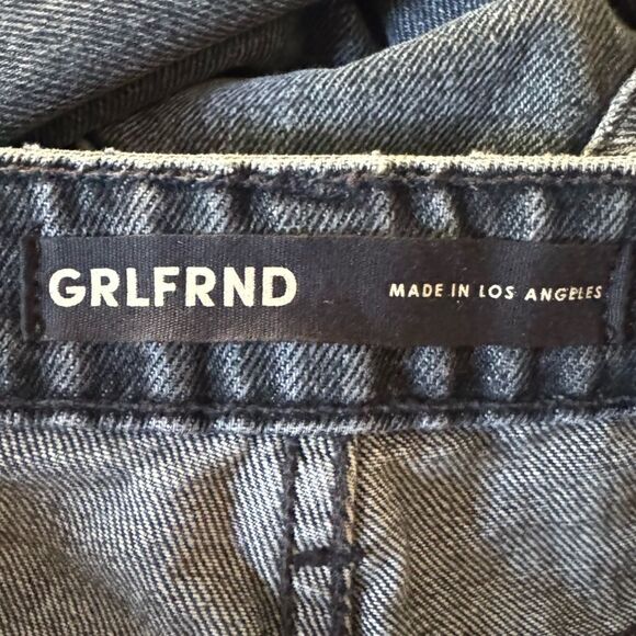 GRLFRND Hailey Low Rise Slim Boot Jeans Size 27 - Picture 7 of 9